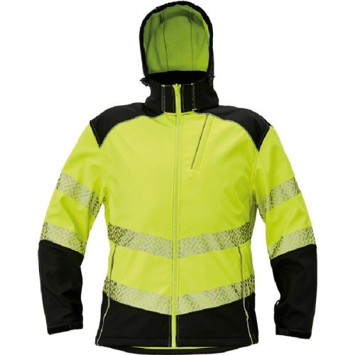 KNOXFIELD PROFI softshell láthatósági kabát