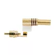 RCA dugó aranyozott max. 6 mm-es kábelhez