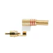 RCA dugó aranyozott max. 6 mm-es kábelhez