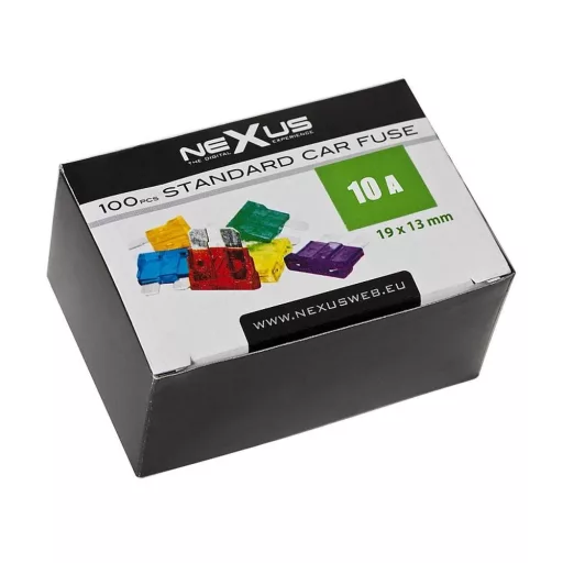Késes biztosíték 19 x 13mm 10 A