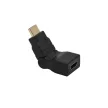 HDMI átalakító HDMI dugó - HDMI aljzat forgatható és dönthető