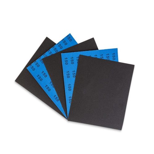 Csiszolóvászon - 150-es - kék - 230 x 280 mm - 5 db / csomag