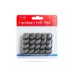 Bútor filcpárna szett (szeges) - 20 db / csomag - szürke