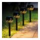 Leszúrható szolár lámpa - 1 melegfehér LED - 8 x 8 x 38 cm
