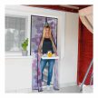 Szúnyogháló függöny ajtóra mágneses 100 x 210 cm színes virágos