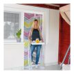 Szúnyogháló függöny ajtóra - mágneses - 100 x 210 cm - cikkcakkos