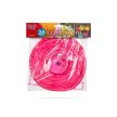 LED-es lampion - 1 LED - magenta - 2 x AAA