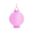 LED-es lampion - 1 LED - rózsaszín - 2 x AAA