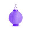 LED-es lampion - 1 LED - lila - 2 x AAA