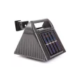 Szolár ereszcsatorna fény - 6 hidegfehér SMD LED - fekete