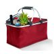 Thermo összecsukható bevásárlókosár 21 L piros