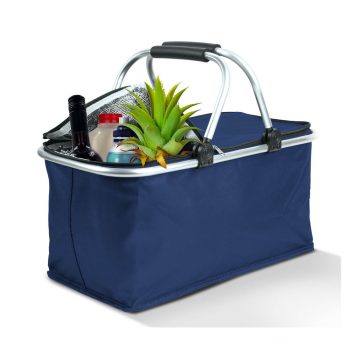 Thermo összecsukható bevásárlókosár 21 L kék