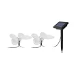 LED szolár fényfüzér - pillangó - 2,9 m - 10 színes LED