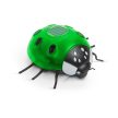 Szolár katicabogár - zöld - 14,5 x 12 x 6 cm - 6 melegfehér LED