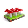 Leszúrható szolár gomba - 23,5 cm - 10 hidegfehér LED