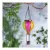 Felakasztható szolár lámpa - hőlégballon - lángeffekt - 12 sárga LED - 11 x 11 x 37 cm