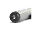 LED-es zseblámpa - munkalámpa móddal - 400 mAh akkumulátor - XPE + SMD LED - 500 lm - IP55 - ezüst
