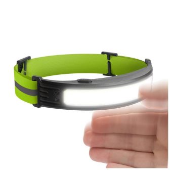   Fejlámpa gesztusvezérléssel - piros / fehér COB LED - 800 mAh akkumulátor - IP54