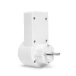 Mozgásérzékelő konnektor - 120° - max 10 m - max 1200W - IP20 - fehér