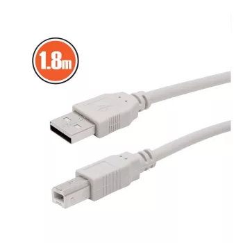 USB kábel 2.0 A dugó - B dugó 1,8 m