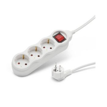 3-as elosztó kapcsolóval 250 V 10 / 16 A 5 m