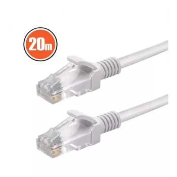 Patch kábel 8P/8C Cat.5e 20 m