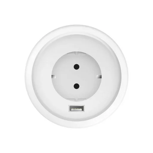 Rejtett - beépíthető konnektor + USB - fehér