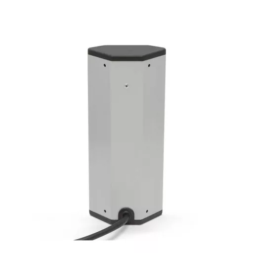 Sarokelosztó 3 x 250V, 16A 2 x USB, 2,1A alumínium ház