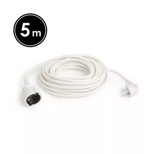 Hálózati lengő hosszabbító 3 x 1,5 mm² 5 m