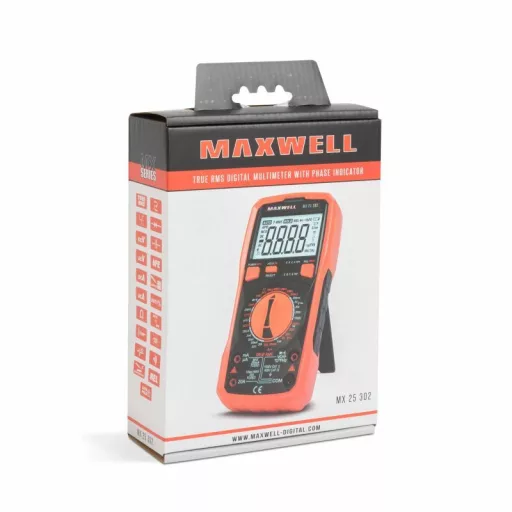 Maxwell 25302 digitális multiméter  (TRUE RMS)
