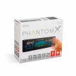 Fejegység "PhantomX" - 1 DIN - 4 x 50 W - gesztusvezérlés - BT - MP3 - AUX - USB
