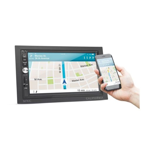 Multimédiás fejegység "California" - 2 DIN - 4 x 50 W - WiFi - BT - MP5 - AUX - SD - USB