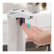 Automata szappanadagoló - 220 ml - álló - elemes - króm