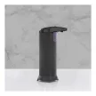 Automata szappanadagoló - 220 ml - álló - elemes - matt fekete