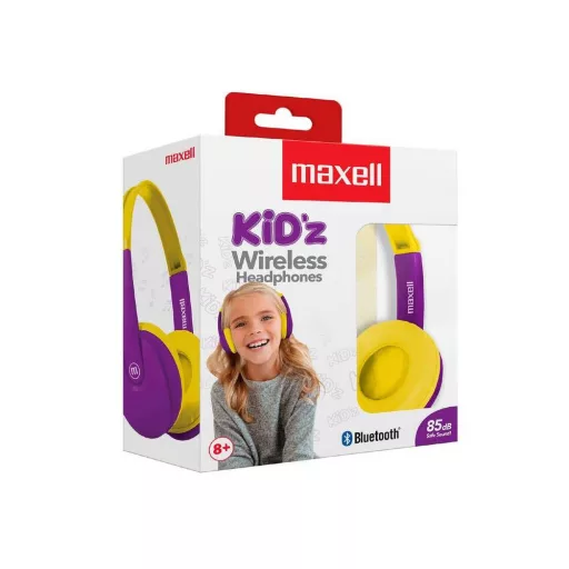 Maxell HP-BT350 gyerek fejhallgató - színes