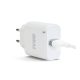 USB Hálózati adapter 1xUSB fehér