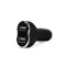 Autós szivargyújtó adapter - 2 x USB - fekete