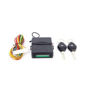   Távirányítós központizár vezérlő szett 2 gombos távirányítós kulccsal