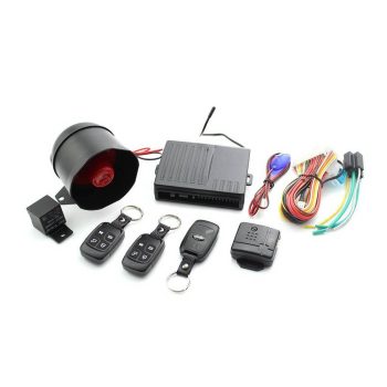   Távirányítós autó-riasztórendszer központizár-vezérlő szettel CAR001
