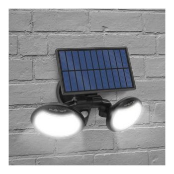   Mozgásérzékelős szolár reflektor - forgatható fejjel - 2 COB LED