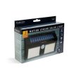 Mozgásérzékelős szolár reflektor - fali - COB LED