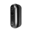 Smart Wi-Fi-s videó kaputelefon - akkumulátoros, 12V - MicroSD, FHD, PIR - fekete