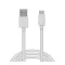 Adatkábel - USB Type-C - fehér - 1 m