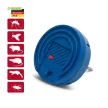 Kártevő és rovar riasztó variálható frekvenciával 7 / 10 / 12 kHz - 230 V - 40 m2