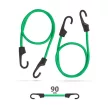 Professzionális gumipók szett - zöld - 90 cm x 8 mm - 2 db / szett