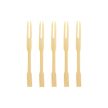 Bambusz falatka pálcika - 9 cm - 40 db / csomag