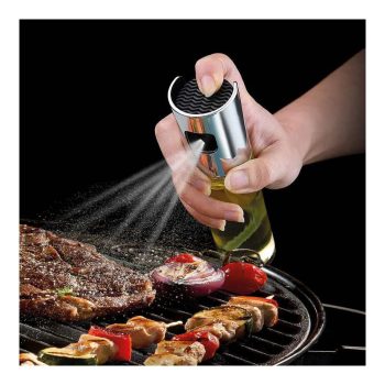   Olaj és ecet permetező spray - rozsdamentes acél, üveg - 100 ml