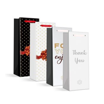   Italos tasak - papír - 360 x 127 x 83 mm - 4 féle / csomag - 12 db / csomag