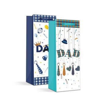   Italos tasak - papír - 360 x 127 x 83 mm - 2 féle / csomag - 12 db / csomag