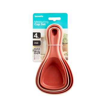   Mérőkanál szett - műanyag - 17 x 9,3 x 6 cm - 4 db / csomag